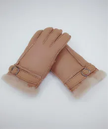 Alta qualità contro i guanti in pelle freddi di Men039 Guglie calde da viaggio Ski Wool Gloves 9563830