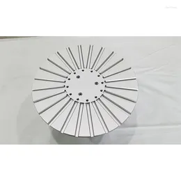 Penmarkering av roterande laserfiber med plattan