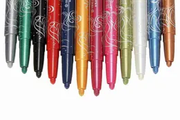 WholePro Fashion 12 Colors Eyebrow Glitter Shadow Eyeliner Pencil Pen Cosmetic Makeup Set Kit Tools5405242