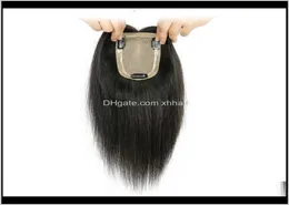 Produkty Produkty Produkty Dostawa 2021 100 procent ludzkiej jedwabnej podstawy 914 cm proste brazylijskie dziewicze włosy toupee for2262299