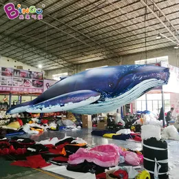 長さ10m（33フィート）屋外イベントパーティー装飾のためのインフレータブルクジラの海洋動物モデル