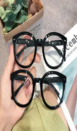 Donne vetrali semplici in cornice di uomini anti -occhiali da occhiali da oversize vintage oversage goggles per occhiali ottici neri e067 f3331972