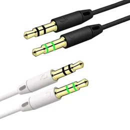 Mobiltelefonmikrofon One-Two Audio Connector Cable Hörlurar Konvertera datorns headset 3.5 Två-i-one splitter