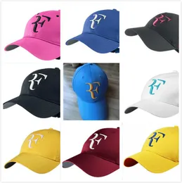 2019 Roger Federer RF Beyzbol Caps Tenis Raket Şapkası Snapback Cap Tenis Raket Spor Ayarlanabilir Şapka 20199399405
