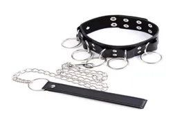 Giochi adulti femminile Metal Neck Reteint Dog Slave Collar Bondage Sex Toys per HER6376829