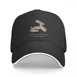 Ball Caps Western Diamondback Rattlesnake Baseball Cap Hat Foam Party Hats Ladies Men's