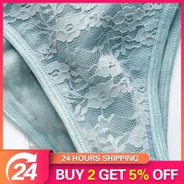 Mutandine da donna sexy lingerie donne ventilate hollow design femminile bianche senza soluzione di continuità -slivini in pizzo perizoma