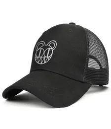 Radiohead -Logo -Alben Songs Live -Herren und Frauen verstellbare Trucker Meshcap Design Vintage niedliche stilvolle Baseballhats Logo Kid A Tre7911568