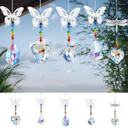 Figurine decorative Butterfly Dragonfly Sun Catcher Wind Chime Pendant lampadario Cristalli Fuci Cristallini DEGIGNAZIONI