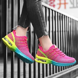 أحذية اللياقة البدنية فيرتيفي نساء أحذية رياضية تنفس الفلكنة الجري السيدات المشي zapatos de mujer 2024