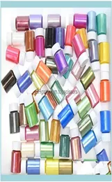 Салон ногтей здоровье красоты гвоздь блеск 1bottle Shiny Pearl Powder Art 54 Colors Superfine Diy Pearllescent Mica Epoxy Resin Minera9674167