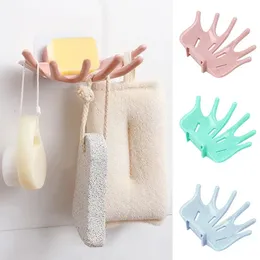 Bathroom Shower Soap Box Suction Hanging Holder Hooks Soap Plate Tray Dish Drainer Shelf Bath Kitchen Organizer