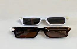 Silver Mirror Solglasögon 1403 White Grey Marble Men Design Glasses des Lunettes de Soleil med Box5550272