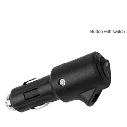 new Car Cigarette Lighter Plug Socket Converter New Brand Quality High Accessory 15A 12v Male 24v for Car Cigarette Lighter Plug Socket