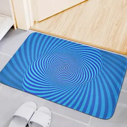 Carpets Vertigo Hypnotic Screw Funny Room Rug Carpet Flannel Interior Home Decorations Dressing