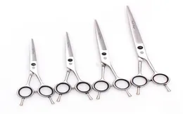 55QUOT 6QUOT 7QUOT 8QUOT JP Vitti inossidabile Dritti che tagliano Shears Dog Scissori Scissori professionisti per animali domestici AN8243639