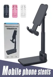 Składany uchwyt telefonu mobilny elastyczny stojak na biurko kompatybilny z smartfonem z Androidem dla iPhone'a 11 XR XS Pro Max z R2081571