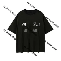 Men Men Lavines Thirts Designer Luxury Lanvis Classic T Shirt Chest Letter Printed Lavinss Shirt High Street Lavens Tshirts Cotton Lould Lanven Hoodie 928