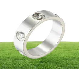 2022 Модное кольцо Станового Стана Стана Стальное кольцо с бриллиантовым кристаллом для мужчин девочки жены в свадебных обещаниях Ring7342708