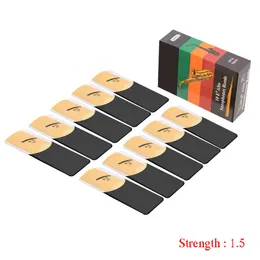 Alto Saxophone Reeds 10 Pack Eb Alto Tone Saxophone Whistle Hardness（1.5、2.0、2.5、3.0、3.5、4.0）