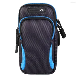 Outdoor Bags Arm Bag Sports Armband Phone Case Cell Running Holder Gym Universal Smartphone Fit For Huawei Apple