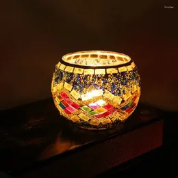 Portabandine artigianato portabicchiere portanovello in vetro candelabra decorazione per matrimoni