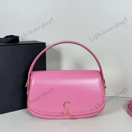 NOVO designer Voltaore Bolsa Mini meia-lua Bolsa Crossbody Bolsa Moda Bolsa de ombro de luxo Mini Le Cassander Tote Saco de compras feminino clássico 240501