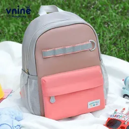 Mochilas VNINE Jardim de infância dos meninos da escola primária dos meninos da primeira série Childrens Super Light Backpack Outdoorl2405