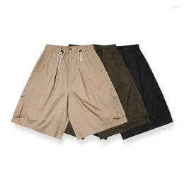 Shorts maschile uomini estivi giapponese boy gril streetwear moda sciolte casual oversize larghe merci maschio pantaloni corti