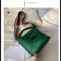 Torba 2024 Miękka skórzana wersja koreańska wszechstronna przenośna torby na ramieniu Crossbody Cross Cow Senkey Style