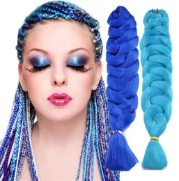 Hela xpression Braid Hair 82 Inches 165G Pack Synthetic Hair Crochet Braids Single Color Premium Ultra Jumbo Braid Hair 7562281