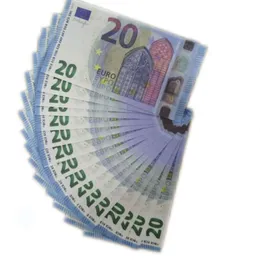 Prop euro 20 zaopatrzenie na imprezę Fałszywe pieniądze film Killety Play Kolekcja i prezenty domowe dekoracja token faux billet euro 36906761VXR5