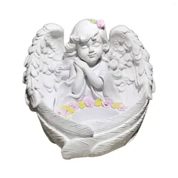 Candle Holders Angel Holder Harts Statue Wedding Gift Home Office Decoration Birthday for Girls Decor 45a