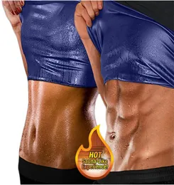 Homens homens camisa thermo sweat sauna tampa de tampa do corpo formador de cintura coletor de fitness shapewear modelagem cintiling belt8221305