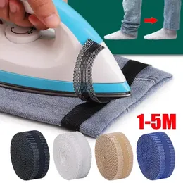 5m Selfadhesive Byxor Leg Sticker Öppning Kortning Pasta Pants Edge Tape Diy Sewing Tyg 240428