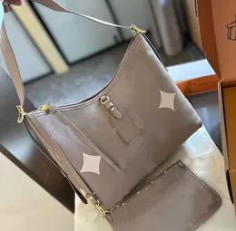 Роскошные дизайнерские сумочки сумочка MM 2pcs Shopping Sagn с застегнутым мешочком для цветочного принца.