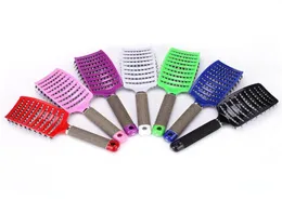 Indispensable Kit for Women Hair Scalp Massage Comb Bristle Nylon Hairbrush Wet Curly Detangle Hair Brush for Salon Hairdressing4368639