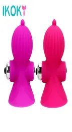 Икоки -массажер для груди, сосание соска сосания, секс -игрушки для женщин Стимулятор сосков силикагель Variable -Creaturest Vibrator S3646041
