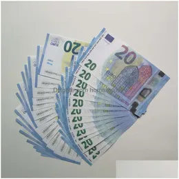 Other Festive Party Supplies 50 Size Bar Props Coin Simation 10 20 100 Euro Fake Currency Toy Film Filming Practice Banknotes / Pa DhdlhV6IO