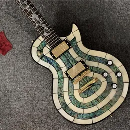 2022 Shop Custom Shop Abalone Incloy Ecret Guitar com Dragon Inlay personalizado em Guitars GuitarrA2537161 disponível