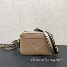 Kuhläppchen -Leder -Krokodilmuster Modebretter Zwei Schultergurte Mini -Taschen Luxusumbetaschen Designer -Tasche Crossbody -Kamera -Tasche Frauen Handtasche Tasche 7a