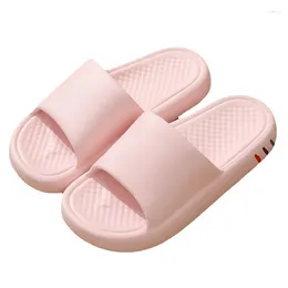 Slippers fria para mulheres que não deslizam banheiro solo solo casual eva confortável e espessou a casa do casal