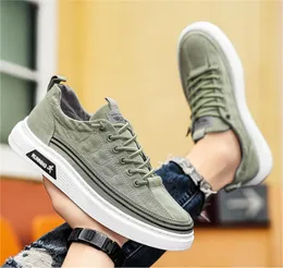 2024 Summer New Breathable Lightweight Casual Shoes Trend Versatile black Board Shoes GAI