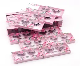 3D Faux Mink Eyelashes Soft Silk Fluffy False Eyelash Natural Long Thick Curly Cross Fake Eye Lashes Extension Makeup Tool Cruelty9953489