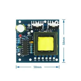 2024 Novo inversor de aumento de 150w DC-AC BOOST 12V a 220V Módulo de fonte de alimentação Módulo Inverso Module Módulo de tensão Regulador