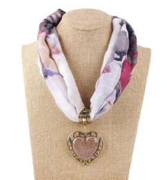 Schals Anhänger Halsketten Cottonjewelry Schal Frauenladies Mode Vintage Long Quaste weiblich solide böhmische Style2289726