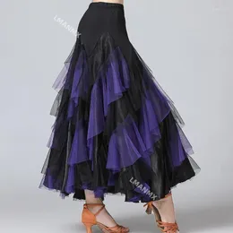 Wear Stage Wear Latino Women Waltz Salsa Rumba Signe da ballo Ballaom Dance Costume Dancing Spagna Performance