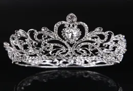 Fashion Exquisite Drop Crystal Bridal Crown 2019 per donne Accessori per capelli per capelli per le sale da page.