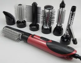 7 em 1 Air Professional Hair Styler 3 Temperatura 10v Moldura de secador de cabelo 240V Irons43968368694796