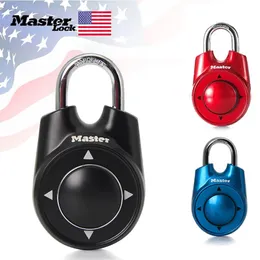 Master Portable Combination Directional Password Padlock Keyless Lock Gym School Health Club Security Locker Multicolor 240429